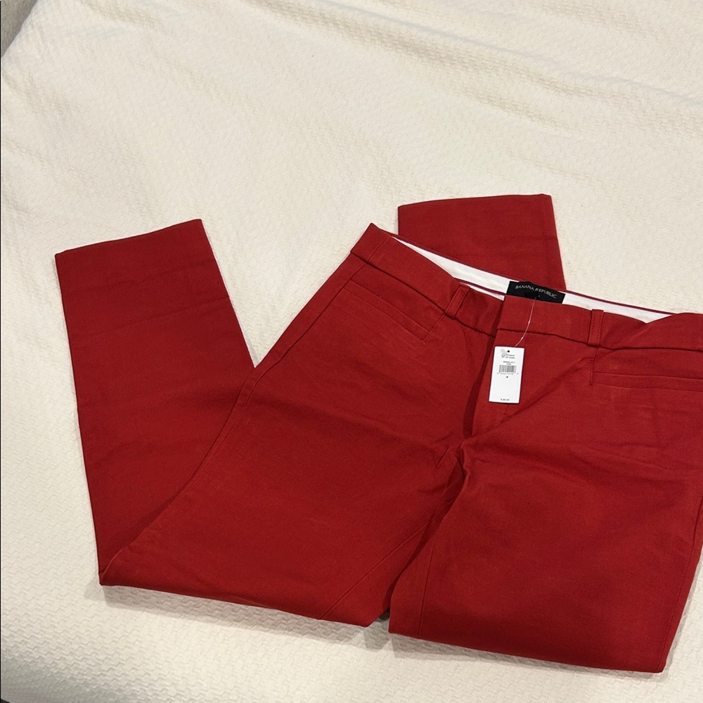 Banana Republic Rich Red Trousers